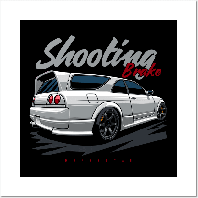 Shooting brake Wall Art by Markaryan